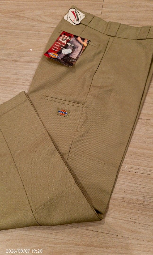 Dickies Double Knee Pad Pants (Category: Chinos) located in Binan City. Submitted by ktrcjap05 (Listing ID 1454295982, Image 2). Description: Dickies Double Knee Pad Pants Khaki 30x30 Brand New Dead Stock.