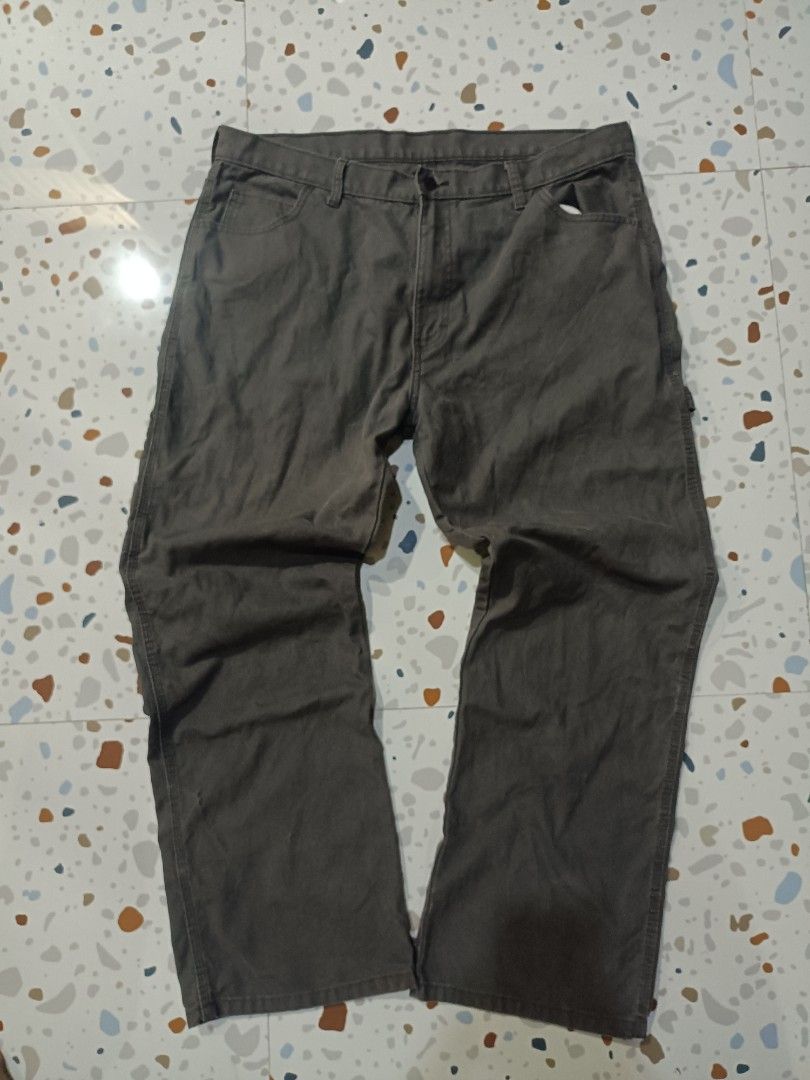 Dickies Work Pants Size 36x30 Grey (Category: Jeans) located in Zamboanga. Submitted by caps_luck (Listing ID 1454332859, Image 1). Description: - Brand: Dickies - Size: 36x30 - Style: Work Pants - Material: Sturdy cotton blend - Features: Durable, multiple pockets - Ideal for: Work or casual wear - Condition: Ready for a new owner.