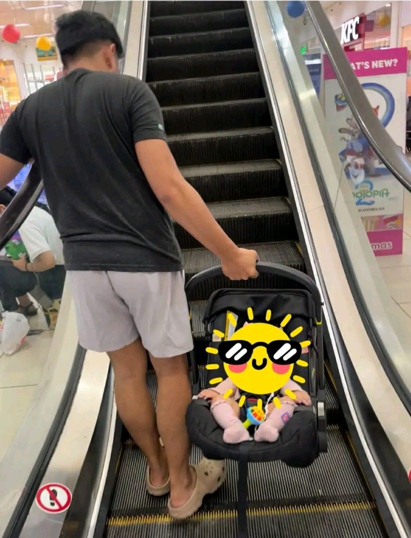 Doona Inspired Car seat Stroller (Category: Strollers) located in Manila. Submitted by babystuffshop (Listing ID 1454290154, Image 3). Description: Selling Doona Inspired 4in1 Carseat Stroller ‼️ Can be used as : ▪️Stroller▪️Carseat▪️ Rocker▪️Baby basket NO ISSUE (Photo for reference) Yung maayos sana kausap 🙂 COD via lalamove book your own rider Can ship via Victory Liner Video call to check the item Pick up 👌 Tondo Manila.