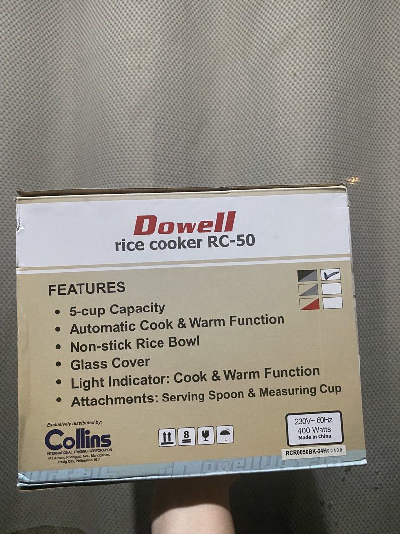 Dowel Rice Cooker (Category: Cookers) located in Manila. Submitted by jnlz_7 (Listing ID 1454253534, Image 3). Description: Brandnew No issue.
