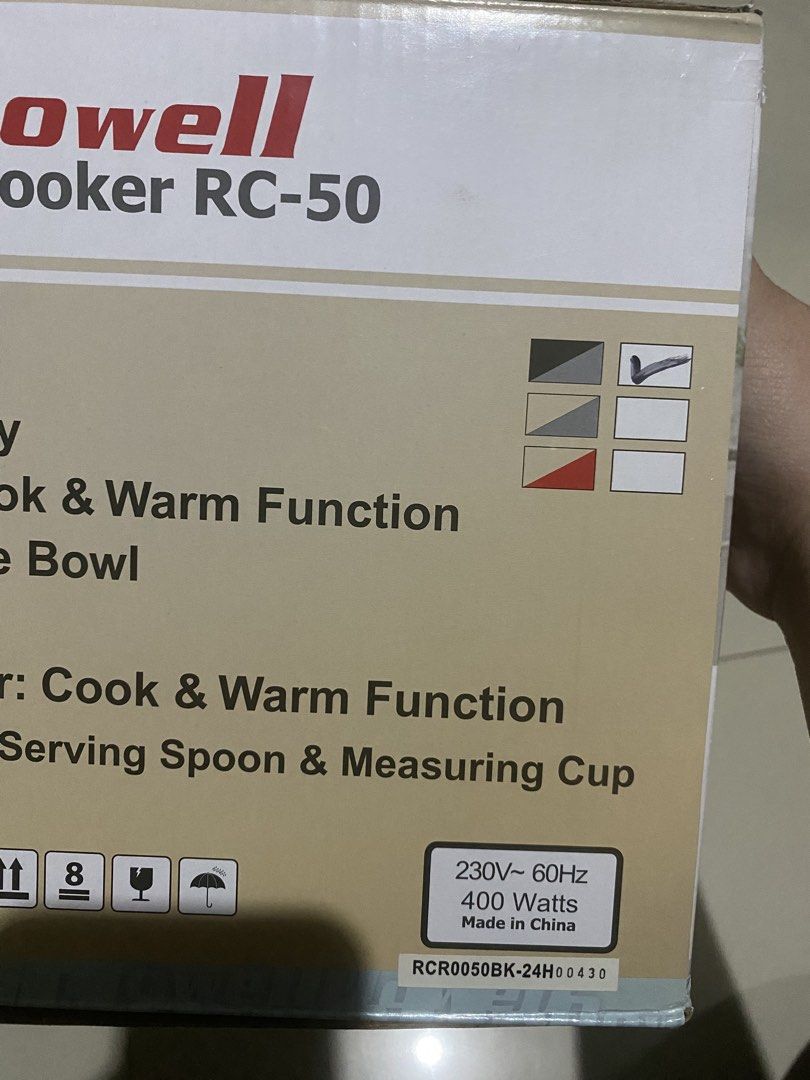 Dowel Rice Cooker (Category: Cookers) located in Manila. Submitted by jnlz_7 (Listing ID 1454253534, Image 2). Description: Brandnew No issue.