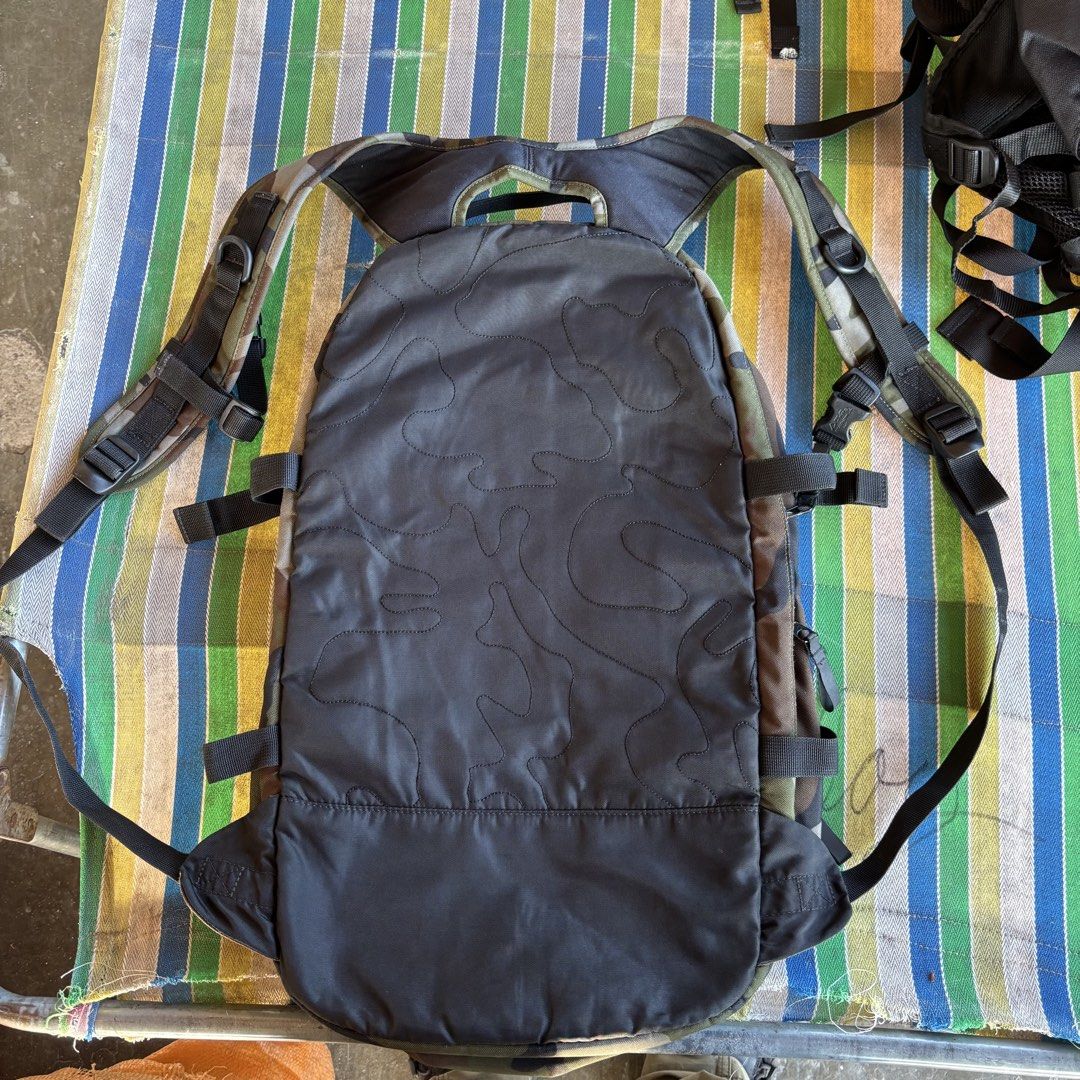 Eastpak Camouflage Backpack (Category: Backpacks) located in Banga. Submitted by akosiloco (Listing ID 1454194612, Image 2). Description: - Stylish Eastpak backpack with a cool camouflage print. - Multiple front pockets for quick access to essentials. - Spacious main compartment featuring an internal organizer pocket. - Comfortable padded shoulder straps for easy carrying. - Ideal for school, work, or everyday adventures..