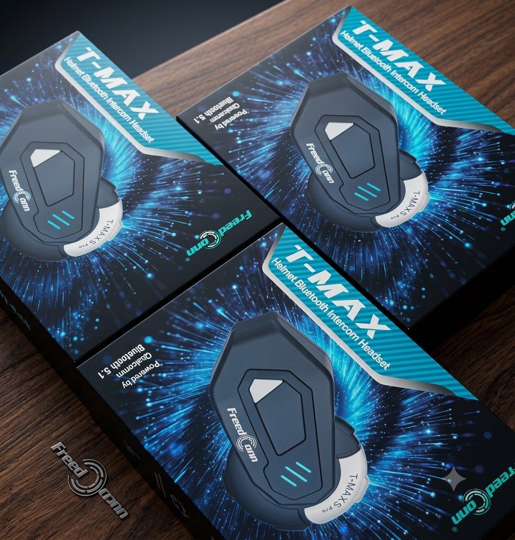 FreedConn T-MAX Helmet Bluetooth Intercom Headset (Category: Headphones & Headsets) located in Mandaluyong City. Submitted by fierceshark.44ce3c (Listing ID 1454254207, Image 1). Description: - Stay connected on your rides with FreedConn T-MAX helmet Bluetooth intercom. - Enjoy clear, hands-free communication. - Bluetooth 5.1 for stable connection and lower power consumption. - Crystal clear intercom up to 1000m range. - -Fi stereo sound for imme