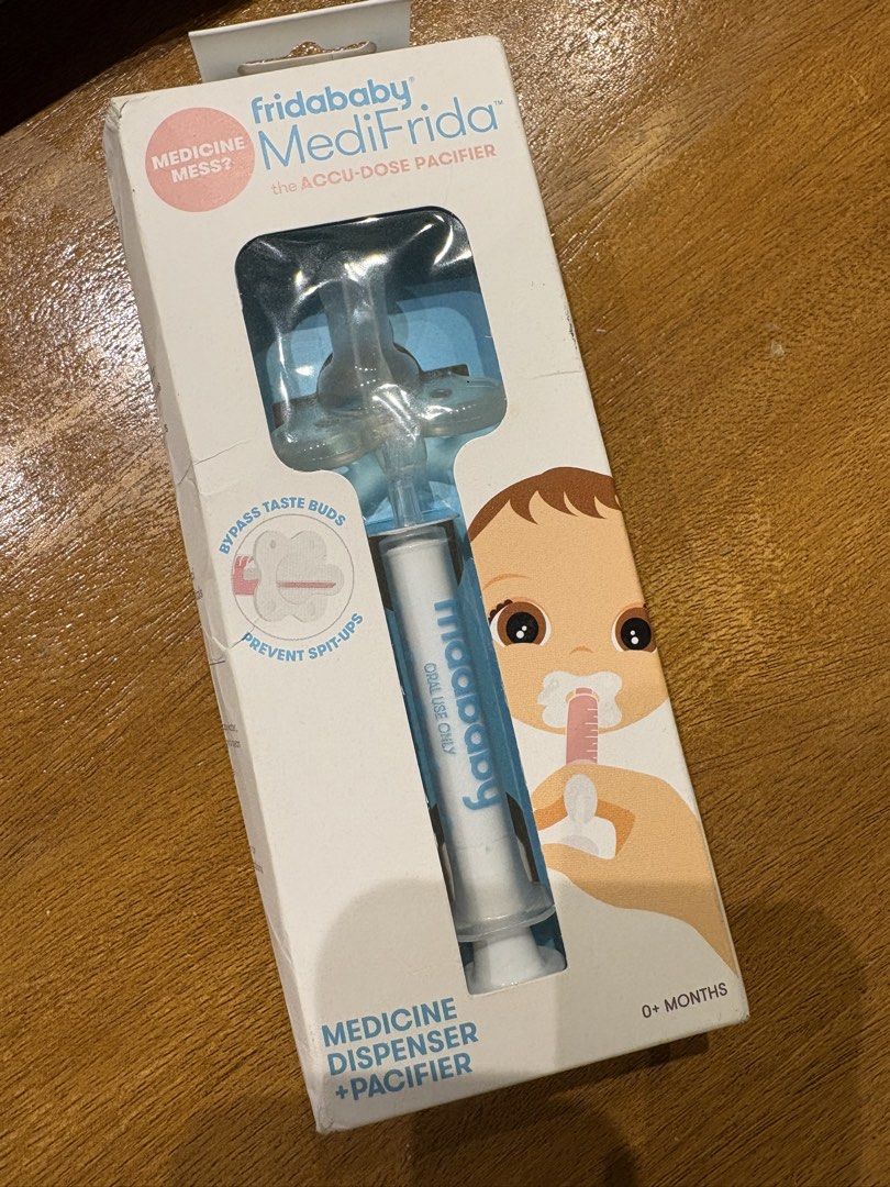 Frida Baby medicine pacifier syringe (Category: Soothers & Pacifiers) located in Pasig City. Submitted by cringkles (Listing ID 1454306349, Image 2). Description: .