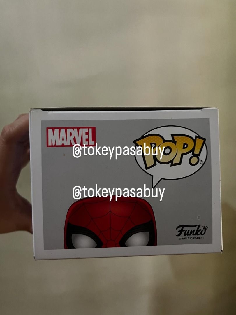 FUNKO POP SPIDERMAN HOMECOMING (Category: Designer & Blind Box Toys) located in Paranaque City. Submitted by tokeypasabuy (Listing ID 1454215663, Image 2). Description: CONDITION 9/10 *MINIMAL SCRATCHES/DENTS ON THE CARDBOARD DUE FROM DISPLAY I will send photos before shipping the items to ensure that the ITEMS are in excellent condition. I will do my best in securing the item. I will not be liable for any damages that may occur during shipping. 