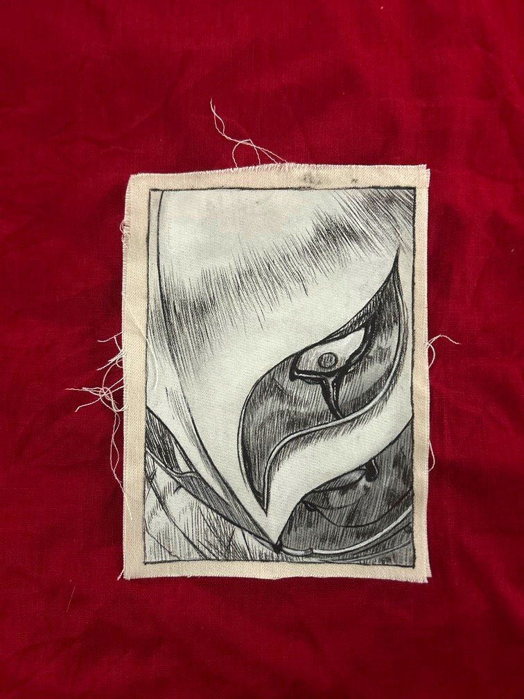 Hand painted patch (Griffifth from Berserk) (Category: Art & Prints) located in Plaridel. Submitted by eraxer___x___xtain (Listing ID 1454222444, Image 1). Description: Medium: Jacquard Textile Paints Open for commission!!! Dm us!!!.