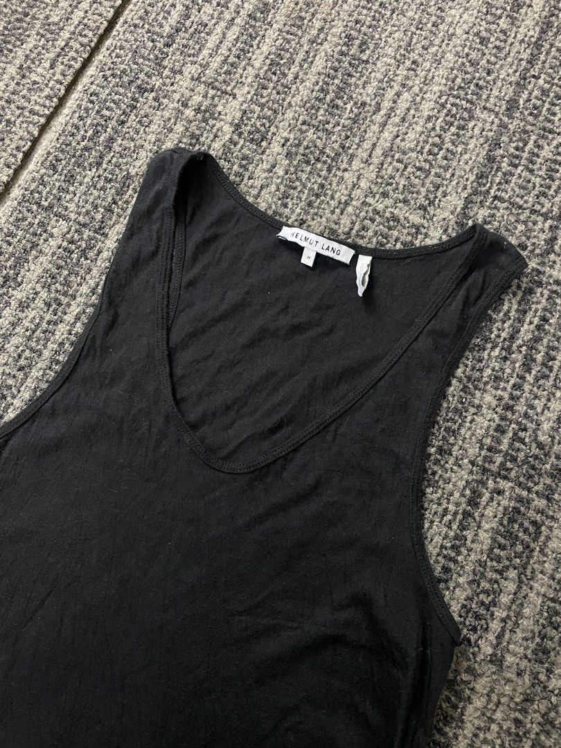 Helmut Lang Sleeveless Top Dress (Category: Sleeveless) located in Manila. Submitted by rdtp2 (Listing ID 1454257662, Image 2). Description: size medium 13x31 no flaw excellent condition 10/10.