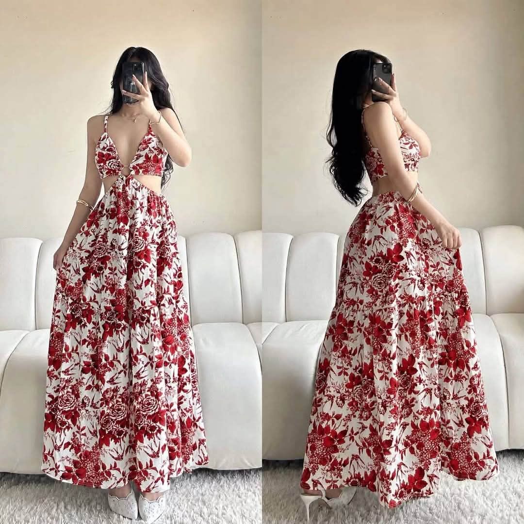 HYACINTH PADDED MAXI DRESS (Category: Dresses) located in Cainta. Submitted by agirlnamedkatkatII (Listing ID 1454253754, Image 1). Description: HYACINTH PADDED MAXI DRESS P320.00 FREESIZE CAN FIT FROM SMALL-LARGE FABRIC: SOFT CREPE FABRIC NOTE: PLEASE PROVIDE 2ND AND 3RD COLOR OPTIONS.