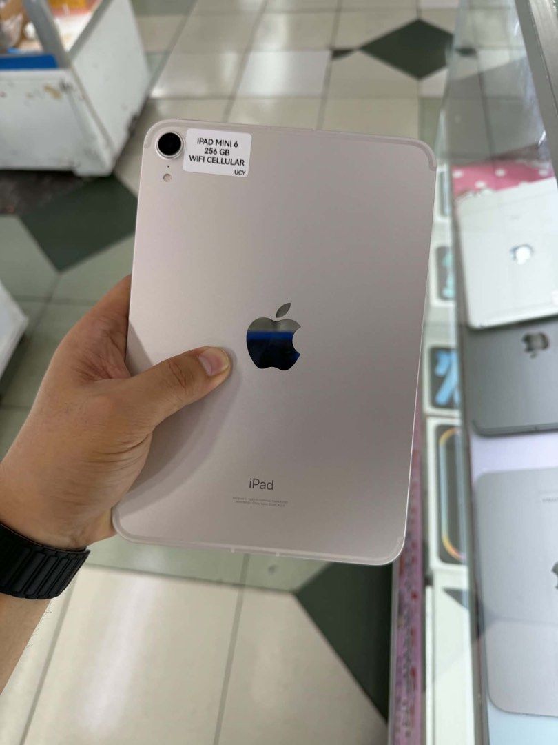 Ipad MINI 6 256GB wifi + cellular no issues Openline (Category: iPad) located in San Juan City. Submitted by najihahtelecomshop2018 (Listing ID 1454307479, Image 2). Description: Legit Store | Original unit FOR SALE | TRADE / SWAP ▫️INSTALLMENT thru: 🔸Credit Card (straight / installment) 🔸Ggives / Gcredit + 6% interest 🔸Spay Later + 6% interest (RFS: Buy and Sell any kinds of Gadgets) Description: Ipad MINI 6 256GB ( other GB are also availabl
