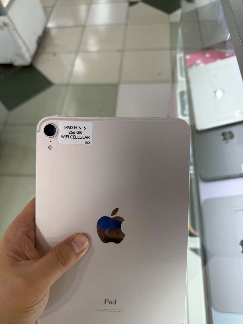 Ipad MINI 6 256GB wifi + cellular no issues Openline (Category: iPad) located in San Juan City. Submitted by najihahtelecomshop2018 (Listing ID 1454307479, Image 1). Description: Legit Store | Original unit FOR SALE | TRADE / SWAP ▫️INSTALLMENT thru: 🔸Credit Card (straight / installment) 🔸Ggives / Gcredit + 6% interest 🔸Spay Later + 6% interest (RFS: Buy and Sell any kinds of Gadgets) Description: Ipad MINI 6 256GB ( other GB are also availabl