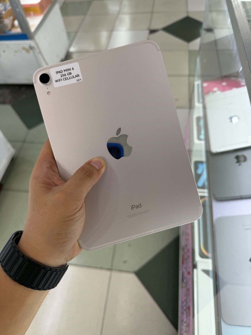 Ipad MINI 6 256GB wifi + cellular no issues Openline (Category: iPad) located in San Juan City. Submitted by najihahtelecomshop2018 (Listing ID 1454307479, Image 3). Description: Legit Store | Original unit FOR SALE | TRADE / SWAP ▫️INSTALLMENT thru: 🔸Credit Card (straight / installment) 🔸Ggives / Gcredit + 6% interest 🔸Spay Later + 6% interest (RFS: Buy and Sell any kinds of Gadgets) Description: Ipad MINI 6 256GB ( other GB are also availabl