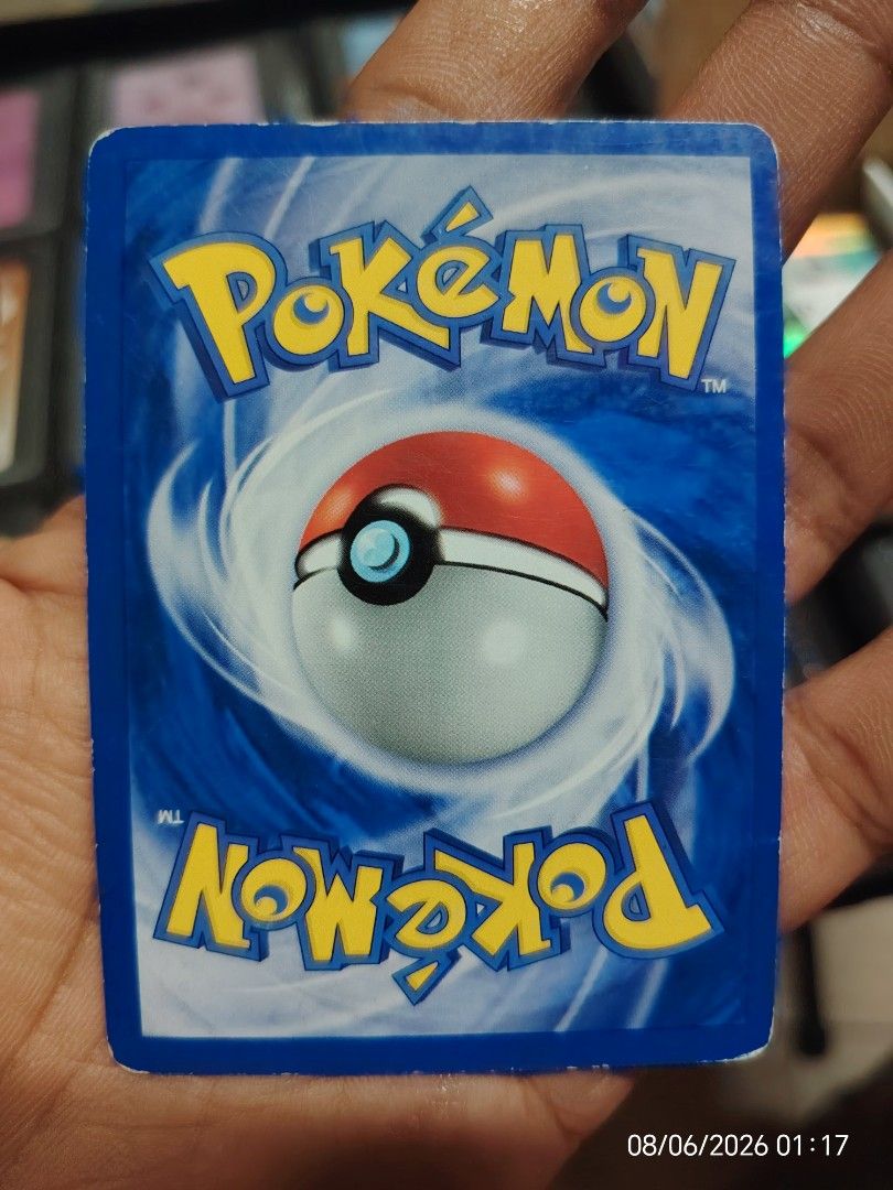 Italian Ditto Pikachu Pokemon Card (Category: Raw Singles) located in Kalibo. Submitted by anything_random (Listing ID 1454224852, Image 2). Description: - Italian Ditto Pikachu Pokemon Card - HP - Ex detla species.
