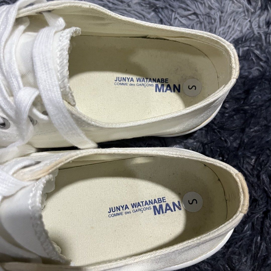 JUNYA WATANABE MAN COMME des GARCONS Cotton Canvas (Category: Sneakers) located in Cainta. Submitted by mackoyclassicfinds (Listing ID 1454337550, Image 2). Description: JW CDG Man Cotton Canvas Shoes Small (41-43) Excellent Condition ₱2,500 + SF 📍Cainta Rizal Direct Message lang sa interesado.
