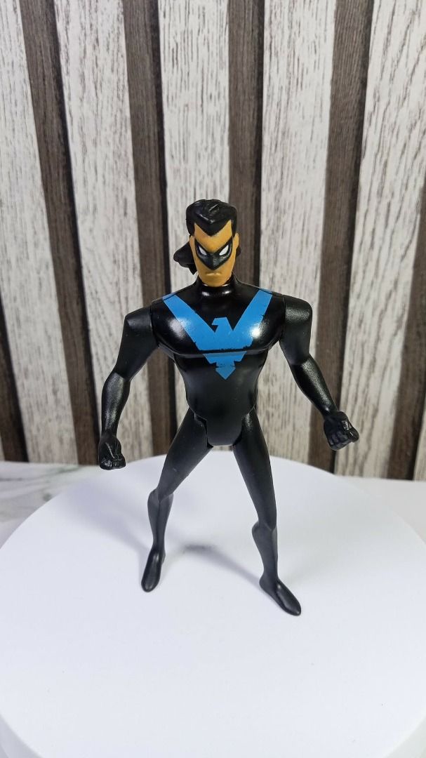 Justice League Unlimited Nightwing (Category: Figurines & Statues) located in Quezon City. Submitted by truewind_fe7b89 (Listing ID 1454219689, Image 1). Description: 🚨 FOR SALE: Mattel Justice League Animated Series Action Figures Set 🚨 Calling all DC collectors! Up for grabs is a sweet lineup of the classic Mattel Justice League Animated Series figures, Complete your core DCAU team with these nostalgic pieces! 📦 ITEM DETAILS & CONDITION: Loo