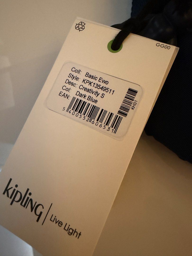 Kipling Sling Basic Small (Category: Cross-body Bags) located in Singapore. Submitted by pumpkinpopcorn (Listing ID 1454315895, Image 2). Description: Brand new with tag Free Coin Pouch Self collect only .