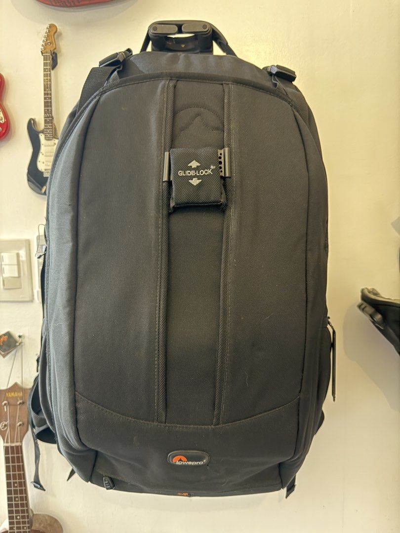 LOWEPRO CompuPrimus AW Camera Backpack/Bag (Category: Camera Bags & Carriers) located in Imus. Submitted by chermellee (Listing ID 1454299657, Image 1). Description: A backpack for photographers, travellers and/or vloggers. More pics available upon request. Meetups: Pref. Vermosa, Molino Bacoor area Key Features: - Fits Pro D-SLR Camera 4-6 Lens Kit - Fits Compact 3-CCD DV Camcorder Kit - 15.4” Widescreen Notebook Kit - Two Compartments - Removab