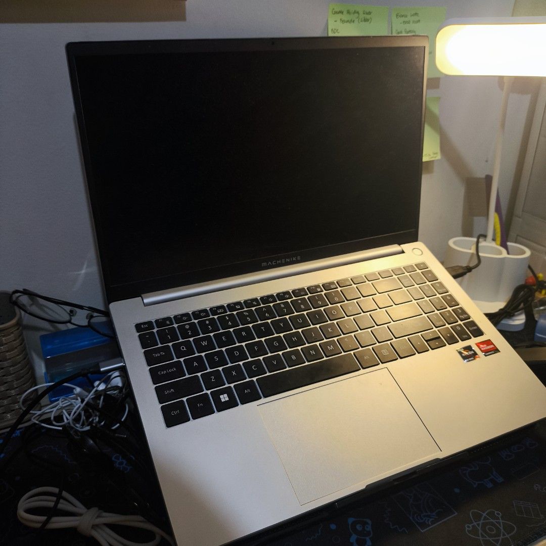 MACHENIKE MC15N Ryzen 7 Laptop (Category: Laptops & Notebooks) located in Manila. Submitted by jay_collective (Listing ID 1454253324, Image 3). Description: - MACHENIKE MC15N Laptop - Processor: AMD Ryzen 7 5700U - Display: 15.6" IPS Full HD - Memory: 16GB DDR4 RAM - Storage: 512GB SSD - Operating System: Windows 11 Pro Can do 25k up, drop offer .