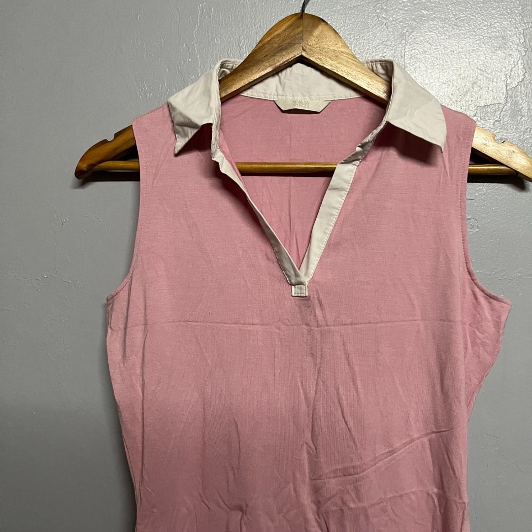 Mark & Spencer Sando Tops (Category: Sleeveless) located in Manila. Submitted by yyyyyyves (Listing ID 1454257405, Image 2). Description: Mark & Spencer Sando Tops Fits Medium to Large Good condition, need wash only.