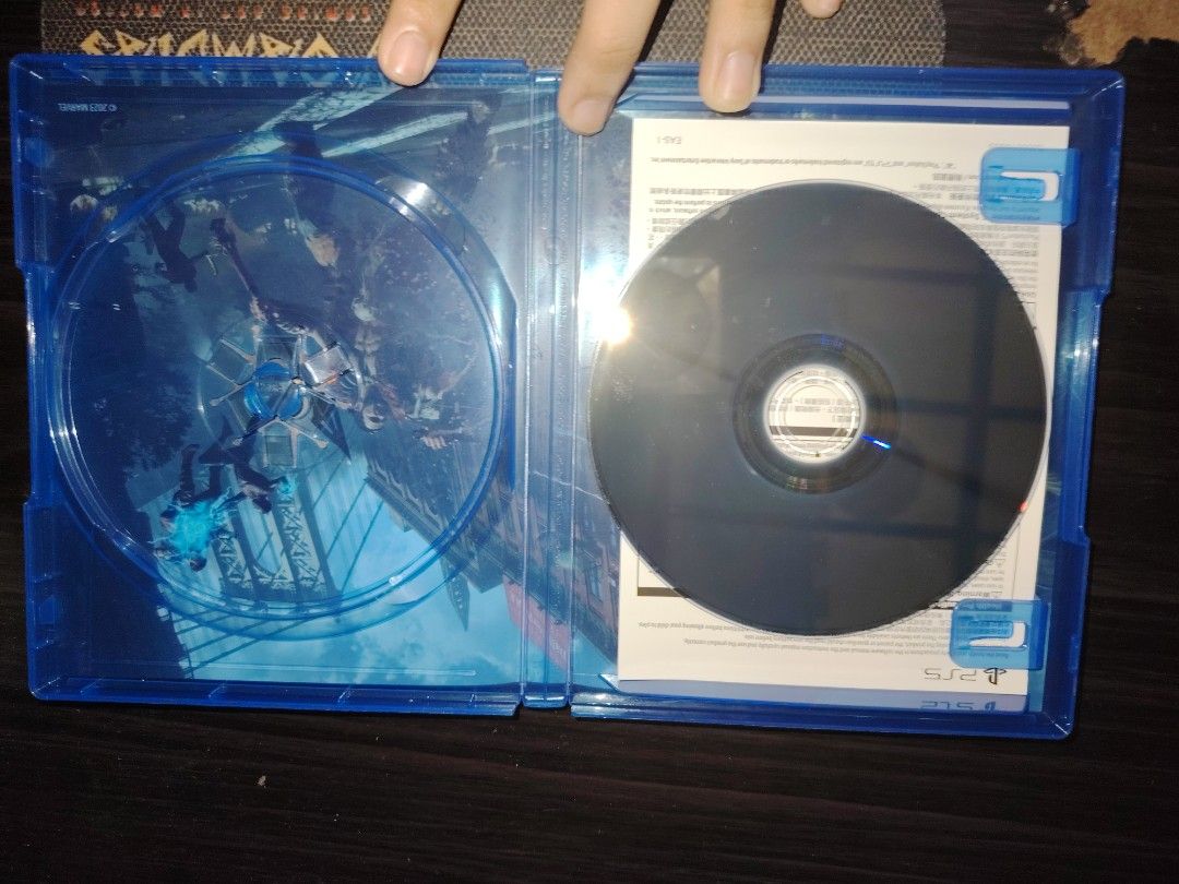 Marvel's Spider-Man 2 PS5 Game (Category: PlayStation) located in Manila. Submitted by rellekeane (Listing ID 1454227951, Image 3). Description: - Marvel's Spider-Man 2 for PlayStation 5 - Original story featuring Peter Parker and Miles Morales - Explore a vibrant New York City - Includes game disc and case.