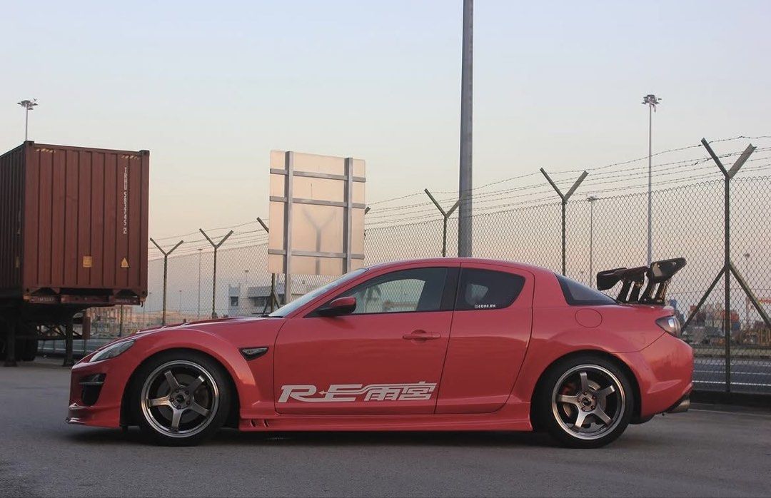 Mazda RX8 1.3 A Auto (Category: Used Cars) located in Singapore. Submitted by carcult (Listing ID 1454290935, Image 2). Description: Well maintain by owner. Wear and tear parts replaced: - Engine rebuild - Dec 24 - Engine mounting (front) - Jan 25 - Oil switch - Jan 25 - Engine mounting (rear) - Feb 25 - Oil seal - March 25 - Deep interior cleaning - June 25 - Hankook tyre - June 25 - Dixcel rear brake pad - Sep 25 - AC compressor - April 26 - Co