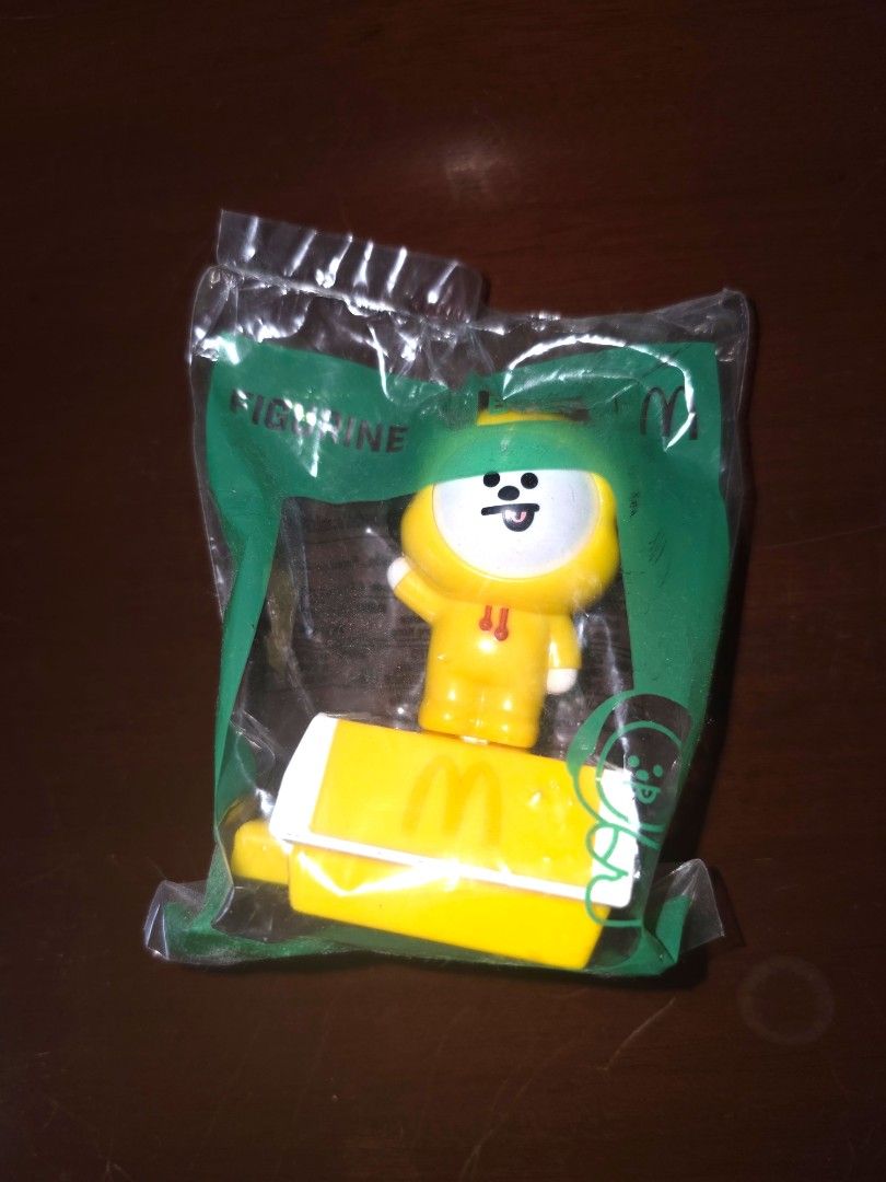 MCDO BT21 Chimmy Figurine (Category: Designer & Blind Box Toys) located in Paranaque City. Submitted by tntacailau (Listing ID 1454192660, Image 2). Description: original new onhand and payo gcash or bank transfer .