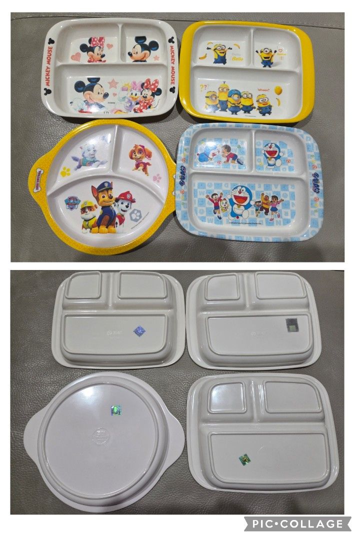 Melamine plate with divider (Category: Weaning & Toddler Feeding) located in Manila. Submitted by trinketsnuggets (Listing ID 1454302701, Image 1). Description: from Hong Kong high grade original Melamine take all for 800 add grab fee.