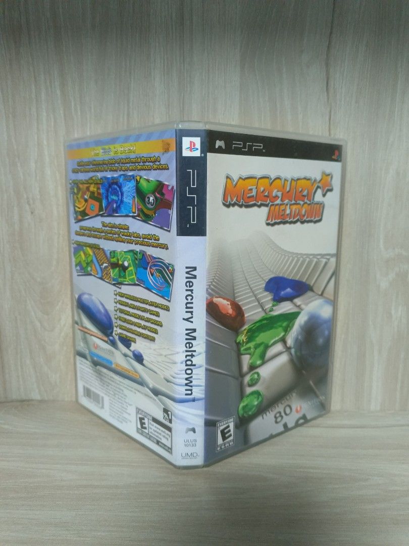 Mercury Meltdown PSP UMD Game (Category: PlayStation) located in Bauang. Submitted by gamingstation12 (Listing ID 1454194001, Image 3). Description: For Sale PSP UMD Game Mercury Meltdown = Php. 350 Region 1 Complete with Manual Disc Case Condition: 9.8/10 (Mint) Price is negotiable Good Condition 💯🔥 Working and Tested 💯🔥 "PAYMENT FIRST POLICY" Shipping Accepted Method of Payment GCASH Palawan Express Cash (Upon Meet Up) Method of Delivery / 