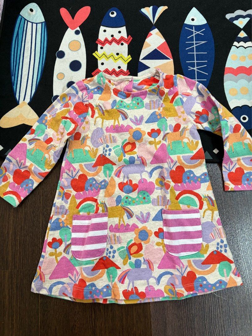 Mothercare colored dress (Category: Babies & Kids Fashion) located in Manila. Submitted by urbanwear (Listing ID 1454203689, Image 1). Description: 9-12.