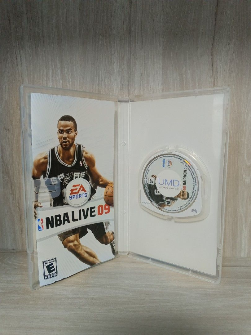 NBA Live 09 PSP UMD Game (Category: PlayStation) located in Bauang. Submitted by gamingstation12 (Listing ID 1454199731, Image 2). Description: For Sale PSP UMD Game NBA LIVE 09 = Php. 550 Region 1 Complete with Manual Disc Case Condition: 8.9/10 (Good Condition) Price is negotiable Good Condition 💯🔥 Working and Tested 💯🔥 "PAYMENT FIRST POLICY" Shipping Accepted Method of Payment GCASH Palawan Express Cash (Upon Meet Up) Method of Delivery / 