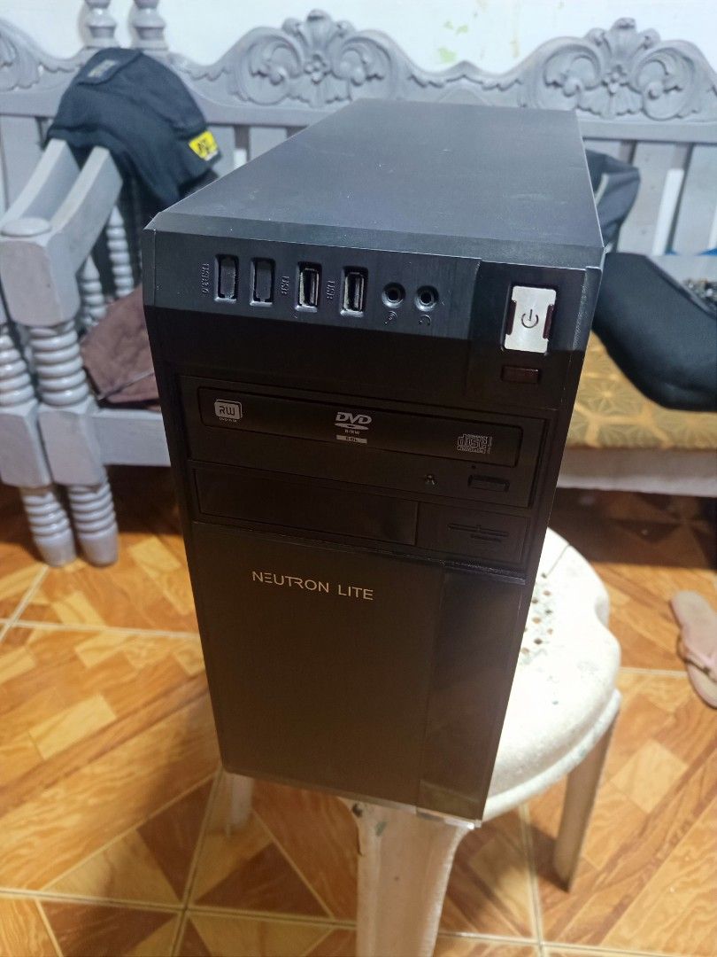 Neutron Lite ATX Computer Case with Neutron Electron 700W PSU (Category: Computer Parts) located in Caloocan City. Submitted by seiji09723 (Listing ID 1454204877, Image 1). Description: - Neutron Lite Computer Case - Includes Neutron Electron ATX-700W Power Supply (700 Watts) - Front USB Ports for easy connectivity - DVD/CD Drive Bays available - Perfect for your next PC build - Sold as is.