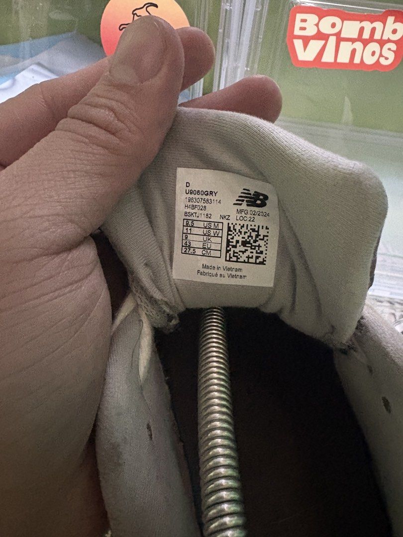 New balance 9060 (Category: Casual Shoes) located in Manila. Submitted by jacebased (Listing ID 1454350023, Image 2). Description: See pics for issues 7/10 scratches issue other than that solid Price was firm! DM for details !.
