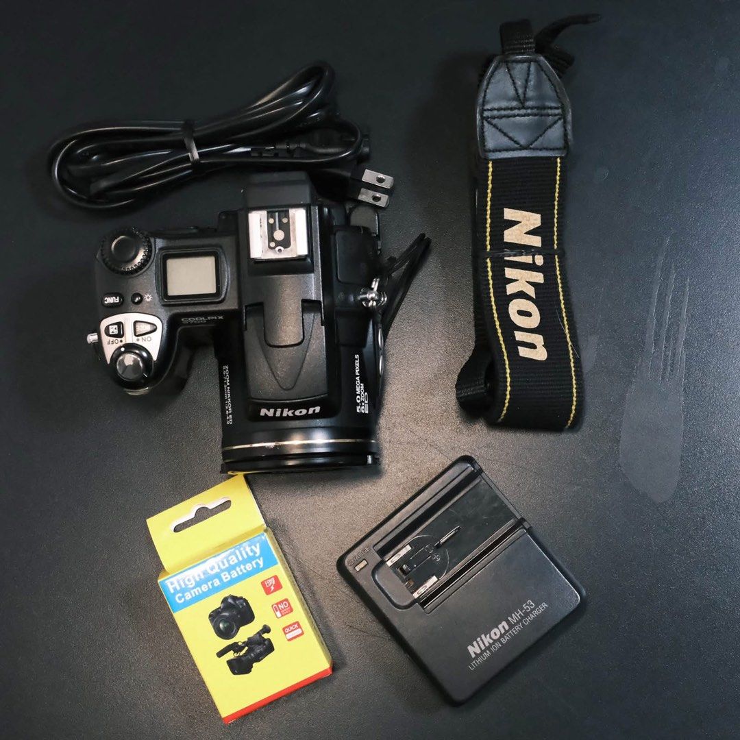NIKON COOLPIX 5700 (Category: Cameras) located in Rodriguez. Submitted by retrofuture_ph (Listing ID 1454294554, Image 3). Description: NIKON COOLPIX 5700 •5 megapixel •8x zoom ED •pop up flash •tiltable lcd •scene modes •from japan 🇯🇵 •9/10 body condition •no fungus • no issues Inclusion: Orig charger New battery Lens cap Strap Pick up: Montalban rizal Shipping:Lalamove/LBC/Grab (buyer’s expense) Payment: BDO/Gcash/Paymaya or cash if pick up. 