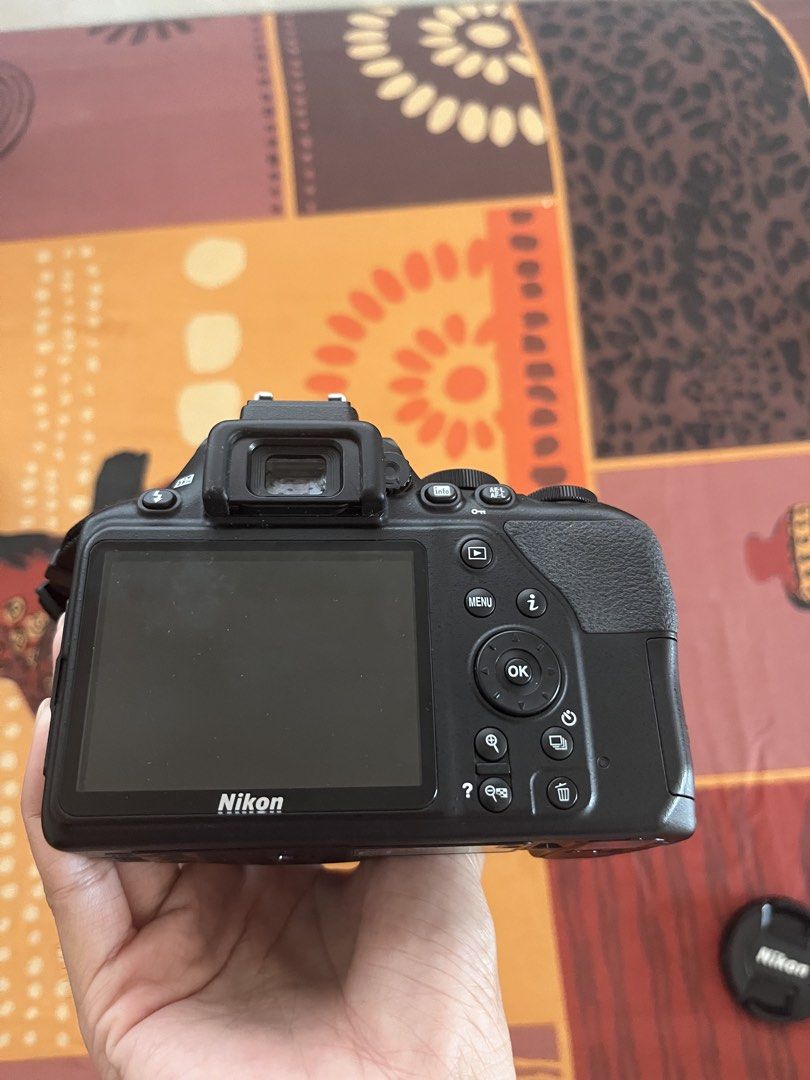 Nikon D3500 (Category: Cameras) located in Binan City. Submitted by archivescel (Listing ID 1454227885, Image 3). Description: FS: NIKON D3500 - Nikon D3500 camera body - Nikon AF-P DX NIKKOR 18-55mm f/3.5-5.6G VR lens - Nikon camera strap - Nikon battery charger - Camera bag - Lens cap - Tripod - Memory card Condition: - Lightly used and still fully functional - Autofocus and image quality are working properly RFS: No longer using the camera. MO