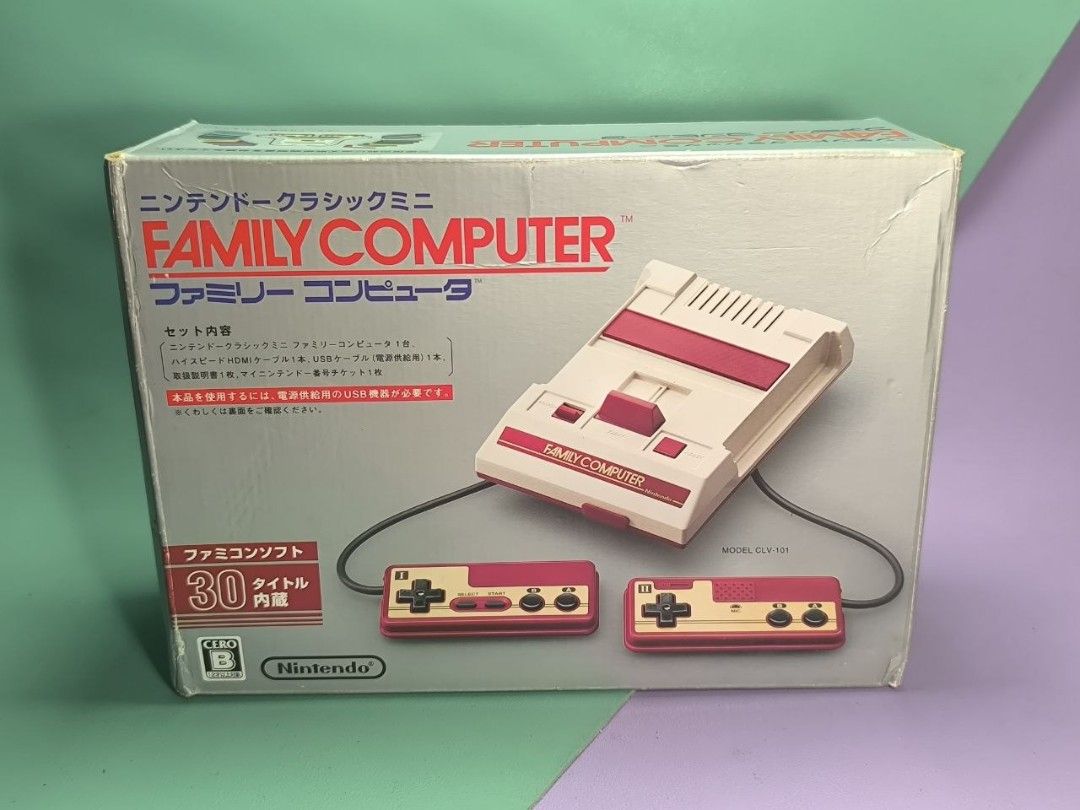 Nintendo Classic Mini | Family Computer (Famicom) (Category: Nintendo) located in Baguio. Submitted by aftereditbymc (Listing ID 1454344865, Image 2). Description: Legit Nintendo Classic Mini | Family Computer (Famicom) | Uses Micro USB & HDMI (Open box condition) Pang add niyo sa nostalgia collection niyo. Actual photos posted Complete set - open box condition | in mint condition - Japan release only RFS: Decluttering Asking price: 5,000 na lang