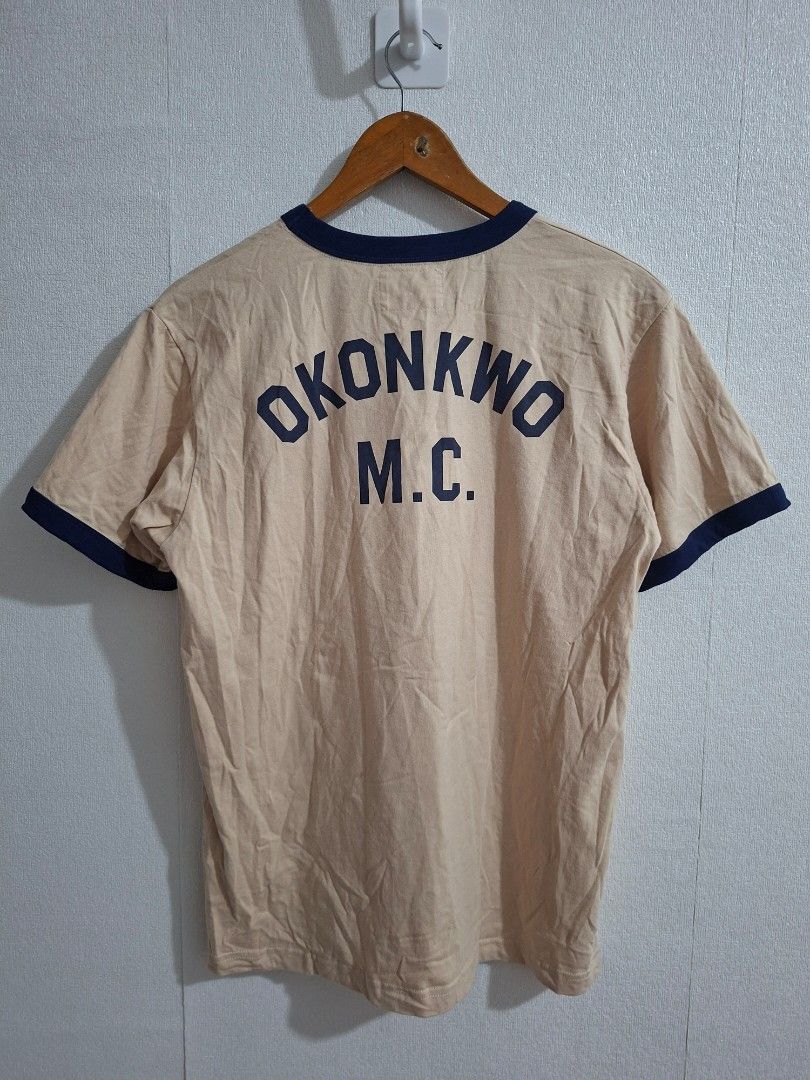 Okonkwo x cafe racer ringer tee (Category: Tshirts & Polo Shirts ) located in Cavite. Submitted by labbudds20 (Listing ID 1454222189, Image 3). Description: Ptpa for sale Okonkwo x Cafe racer Mc ringer tee Size medium 38 Armpit to armpit 19 inches Length 27 inches Excellent to new condition See pictures for details 999+sf Thanks admin.