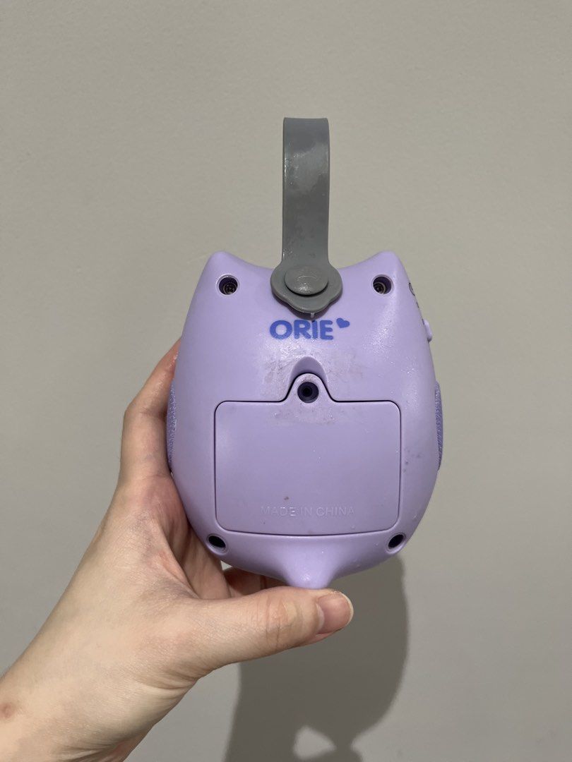 Orie Owl Portable Sound Machine (Category: Other Home Appliances) located in Quezon City. Submitted by tcsej (Listing ID 1454252969, Image 2). Description: - Adorable purple owl design - Soothing sounds for babies and kids - Easy volume and playback controls - Convenient to hang anywhere - Requires batteries (not included) - Made in China.