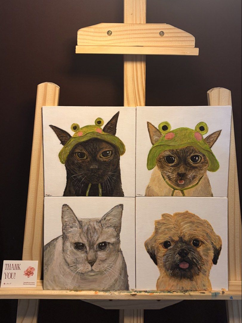 Art Painting Commissions (Category: Art & Prints) located in Muntinlupa City. Submitted by buuttercup (Listing ID 1454189364, Image 1). Description: hello!! i am open for art commissions :) 50% dp to secure. i can paint pets, landscapes, peanuts, snoopy, and more. perfect for decorations or gifting ^^ not taking human portraits tiktok: @artchives.byreese dm for details :) rates depend on size, subject, and complexity..