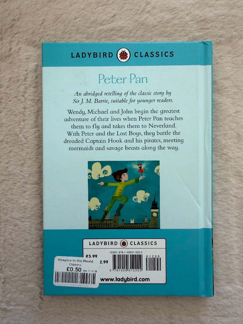 Peter Pan (Category: Storybooks) located in Santiago. Submitted by bookworm_club (Listing ID 1454258310, Image 2). Description: 📚no cancellation, return or exchange. 📚secondhand books. some books are in good condition while some has minimal flaws (foxing, creases, dog-eared pages, etc.) 📚reasonable haggling is allowed. 💰MOP: For same day pickup - CASH & BANK TRANSFER For shipping or scheduled pickup - BANK TRANSFER 🚚MOD: •Store pickup •J&T �