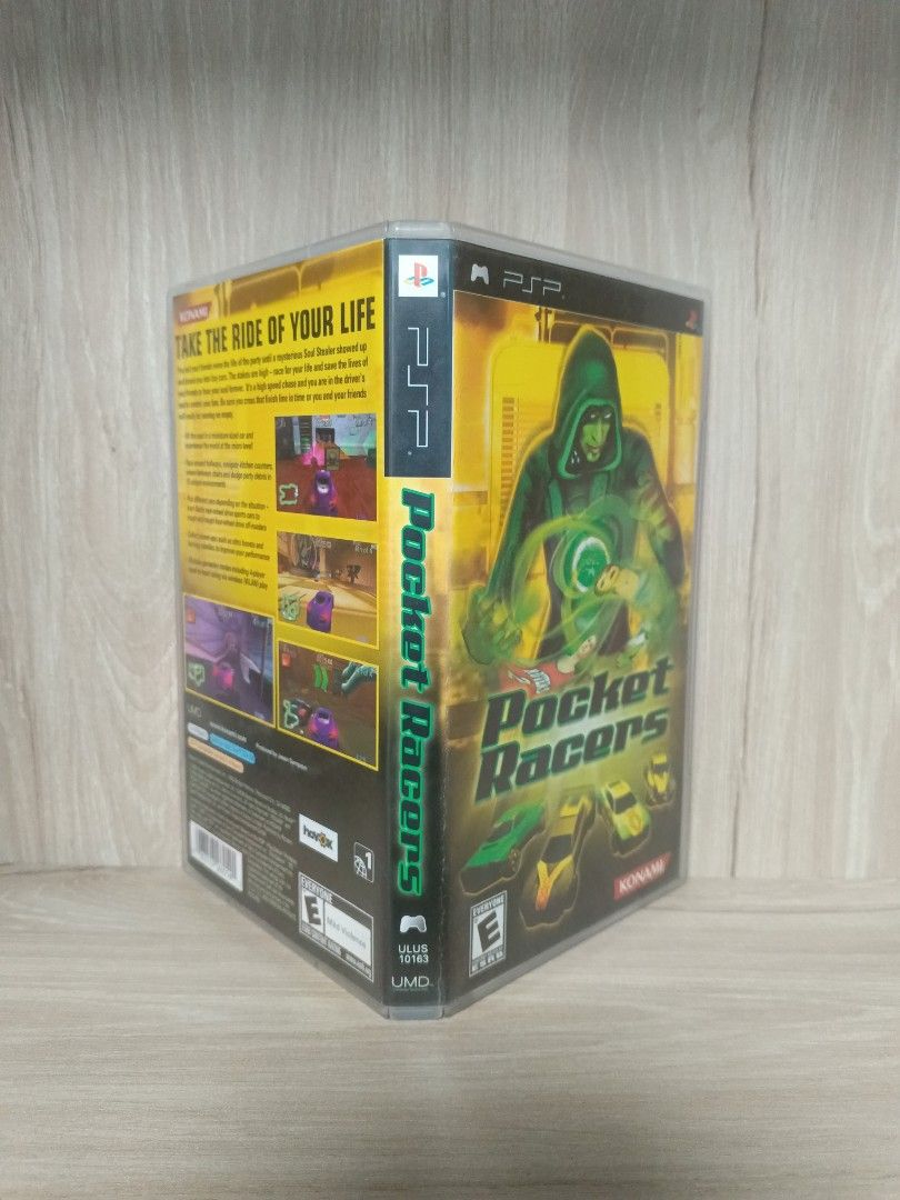 Pocket Racers PSP UMD Game (Category: PlayStation) located in Bauang. Submitted by gamingstation12 (Listing ID 1454198230, Image 3). Description: For Sale PSP UMD Game Pocket Racers = Php. 300 Region 1 Complete with Manual Disc Case Condition: 9/10 (Good Condition) Price is negotiable Good Condition 💯🔥 Working and Tested 💯🔥 "PAYMENT FIRST POLICY" Shipping Accepted Method of Payment GCASH Palawan Express Cash (Upon Meet Up) Method of Delivery 
