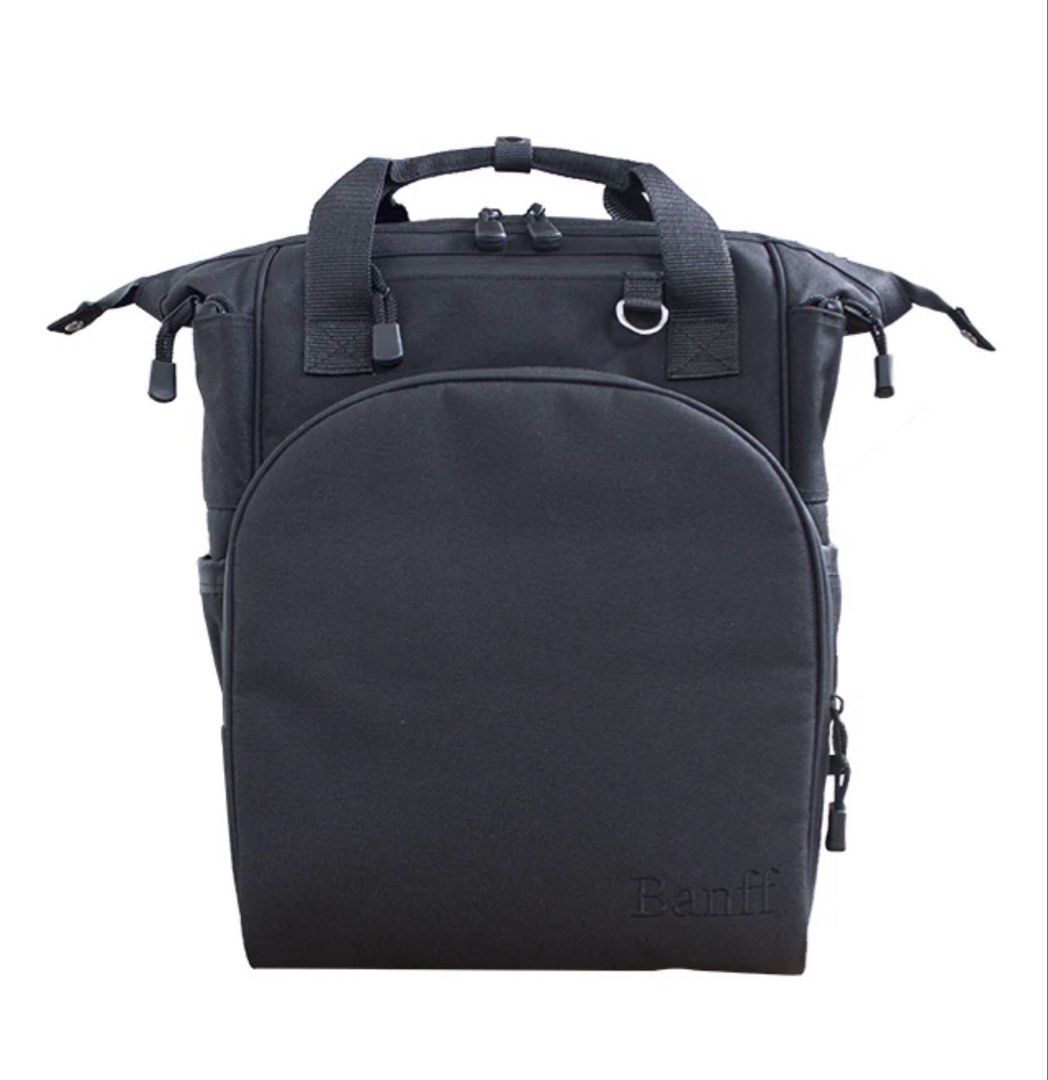 [Preloved] Banff Baby Bag - Black (Category: Diaper Bags & Wetbags) located in Las Pinas. Submitted by fmnavarro (Listing ID 1454338136, Image 1). Description: Rarely used. Bought at original price 3,299 Selling at 1300 .