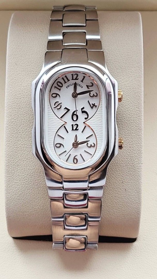 Preowned Authentic Philip Stein Watch for Ladies (Category: Luxury Watches) located in Manila. Submitted by rosewatches (Listing ID 1454222143, Image 1). Description: Preowned Authentic Philip Stein Watch for Ladies •Swissmade •Excellent Condition •Fit up to 15-16 cm wrist size) •Mother of Pearl Dial •Providee Box only! (100% Original Preowned watch) {Ready for delivery/pickup/meetup} 📍Manila, Philippines for more affordable luxury! Follow us on