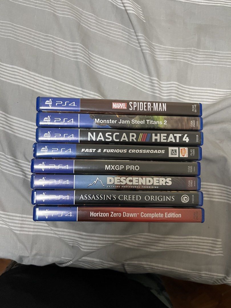 Ps4 games (Category: PlayStation) located in Manila. Submitted by kool_taymz20 (Listing ID 1454226809, Image 2). Description: Ps4 games Monster jam st2 Descenders Mxgp pro Nascar heat 4 Fast and furious crossroads Horizon zero dawn Price per disc 500 Buy all 2500, ₱500 discount .