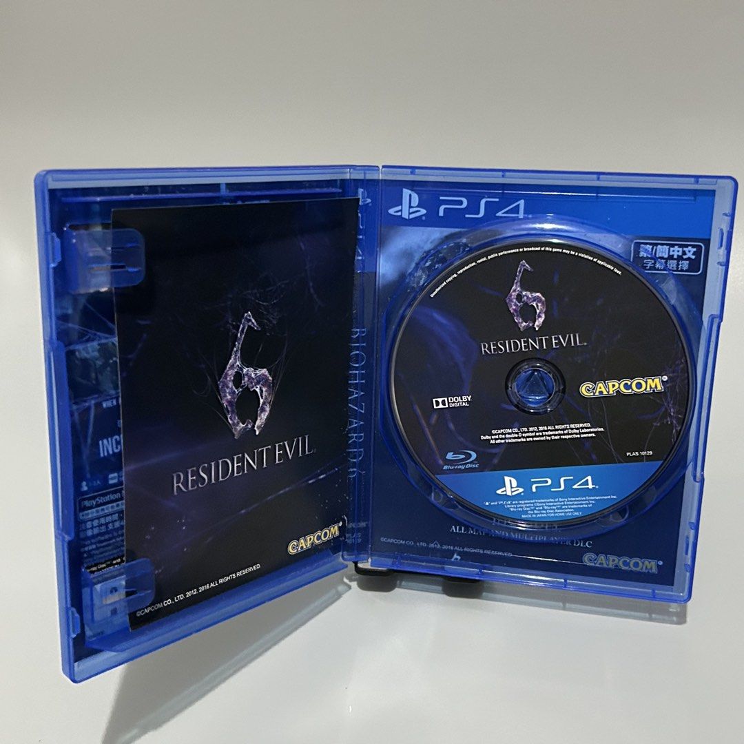 PS4: Resident Evil 6 (Category: PlayStation) located in Quezon City. Submitted by argamenest (Listing ID 1454190398, Image 3). Description: Tested and Working location: Fairview QC.