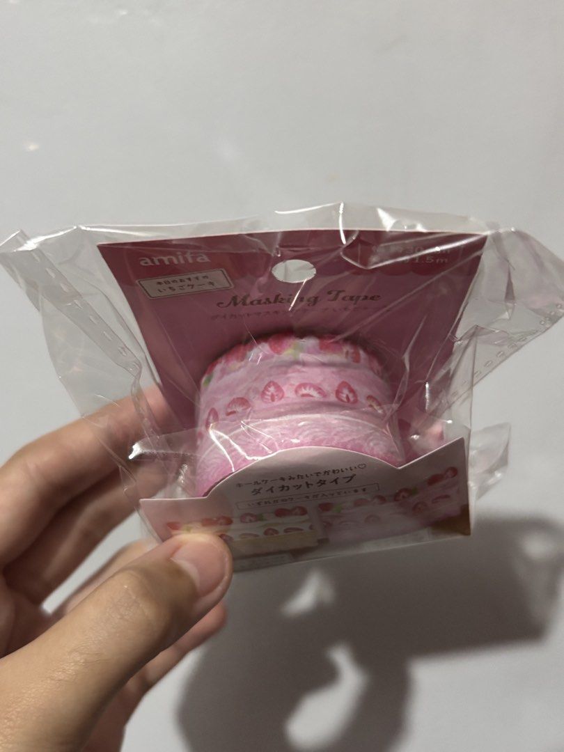Rare Amifa Cake Washi Tape (Category: Craft Supplies & Tools) located in Manila. Submitted by starrvx (Listing ID 1454227252, Image 3). Description: 200 each, brandnew and sealed - perfect washi for journaling <3.