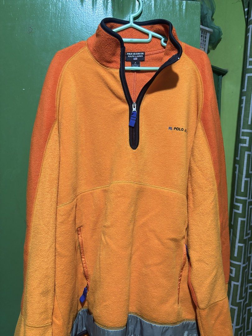RL Fleece quarterzip (Category: Coats, Jackets and Outerwear) located in Manila. Submitted by jacebased (Listing ID 1454348744, Image 1). Description: Classic RL 9/10 condition Oversized Small on tag but XL fitting DM for more details .
