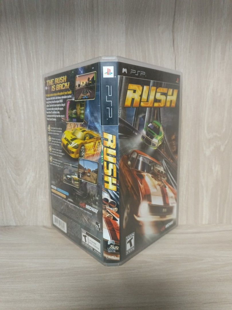 RUSH PSP UMD Game (Category: PlayStation) located in Bauang. Submitted by gamingstation12 (Listing ID 1454198538, Image 3). Description: For Sale PSP UMD Game RUSH = Php. 350 Region 1 Complete with Manual Disc Case Condition: 8.9/10 (Good Condition) Price is negotiable Good Condition 💯🔥 Working and Tested 💯🔥 "PAYMENT FIRST POLICY" Shipping Accepted Method of Payment GCASH Palawan Express Cash (Upon Meet Up) Method of Delivery / Shipping: 1.) 