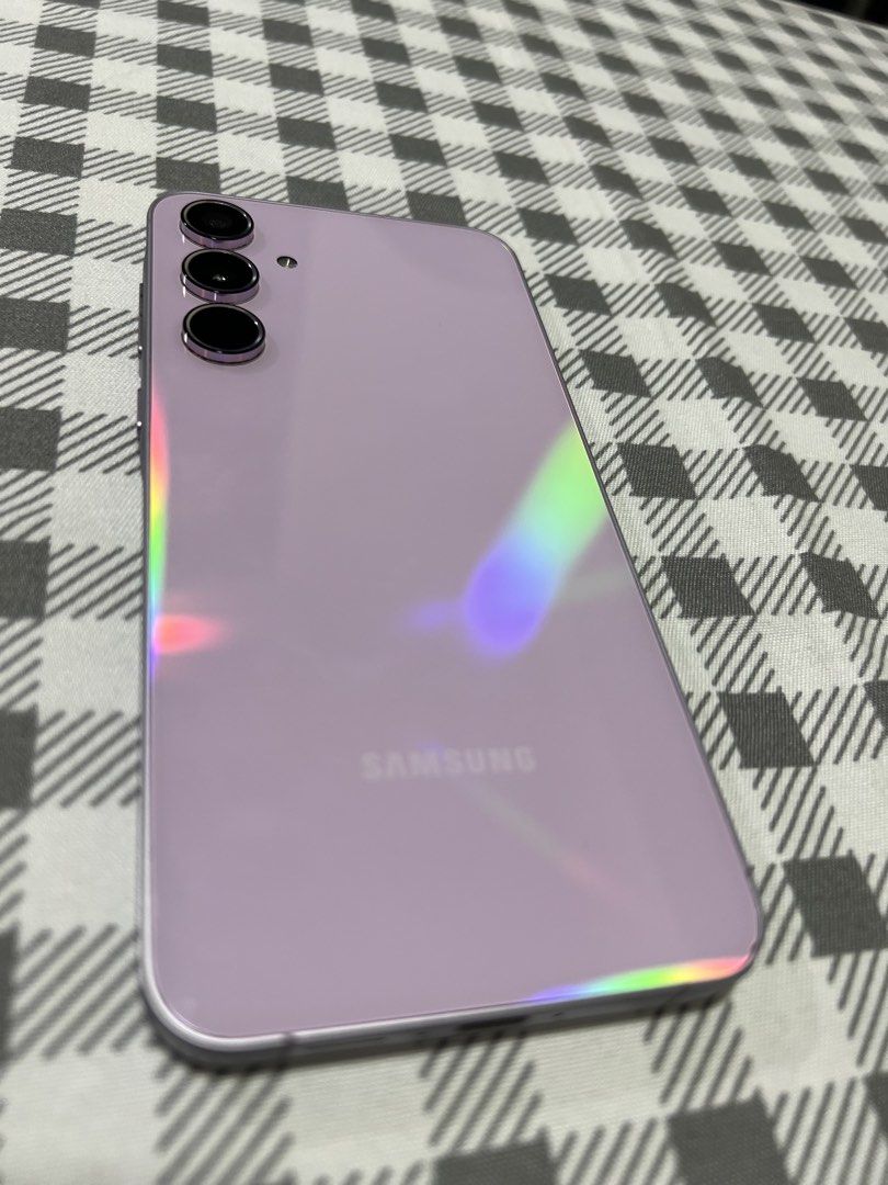 Samsung A55 256GB (Category: Samsung) located in Caloocan City. Submitted by jes1412671 (Listing ID 1454257898, Image 3). Description: Phone is like brand new. Nagamit lang for banking apps OTP. Dual sim. No scratches. Unit only, no box and charger. Unli check. NTC approved. Slightly negotiable. .