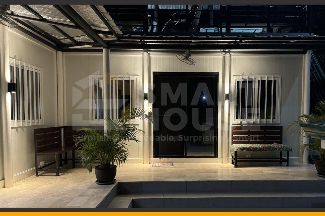 SMARTHOUSE PREFAB CONTAINER HOUSE (Category: Construction & Building Materials) located in Quezon City. Submitted by Smarthouseph (Listing ID 1454203723, Image 1). Description: POV: You're finally looking at the house you've been manifesting for years. ✨ Modern. Peaceful. Built to last. This isn't just another project. This is where your next chapter begins. 📍 We Deliver & Install Nationwide 📩 For Inquiries, message us now and let’s make your v