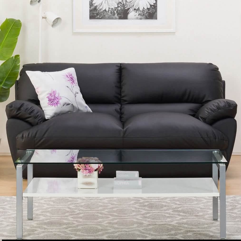 Sofa (Category: Sofas) located in Meycauayan. Submitted by marygracecasimiro (Listing ID 1454294383, Image 3). Description: 😍MODERN BEAUTY!!! NITORI N-Shield 2-Seater Leather Sofa BULKY!!! THICK LEATHER FABRIC!!! SUPER SOFT & COMFY!!! MAKINIS!!! MALAKI PARA SA 2-SEATER COUCH!!! Google Price : RM 1,999 or ₱29,800 (see 1st pic) Price : 16k ✅ 66L x 36W x 18H seat height inches Sandalan height 32 inches In VERY good condition ♥️.