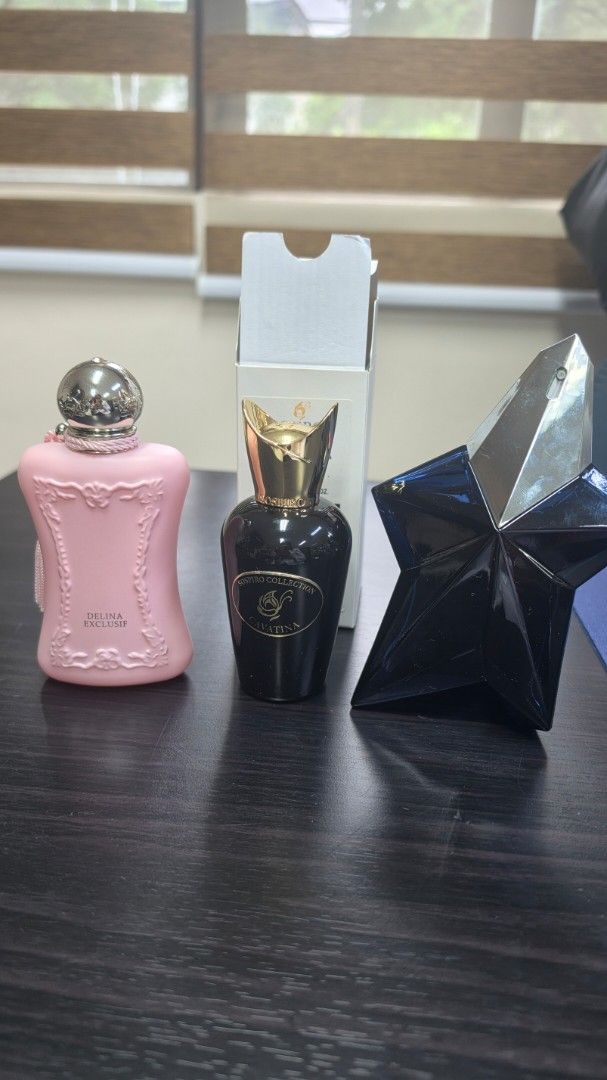 Sospiro Cavatina Eau de Parfum partial (Category: Fragrance & Deodorants) located in Quezon City. Submitted by mintchoco000 (Listing ID 1454315498, Image 2). Description: - FSM/75ml - tester box - from perfumania by pao - rfs: declutter.